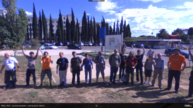RMLL 2014, Université Montpellier 2, with Richard M. Stallman